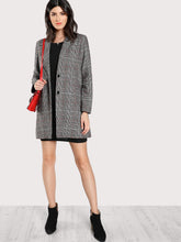 Load image into Gallery viewer, Plaid Boxy Coat