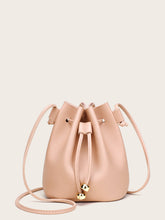 Load image into Gallery viewer, Bucket Crossbody Bag With Drawstring