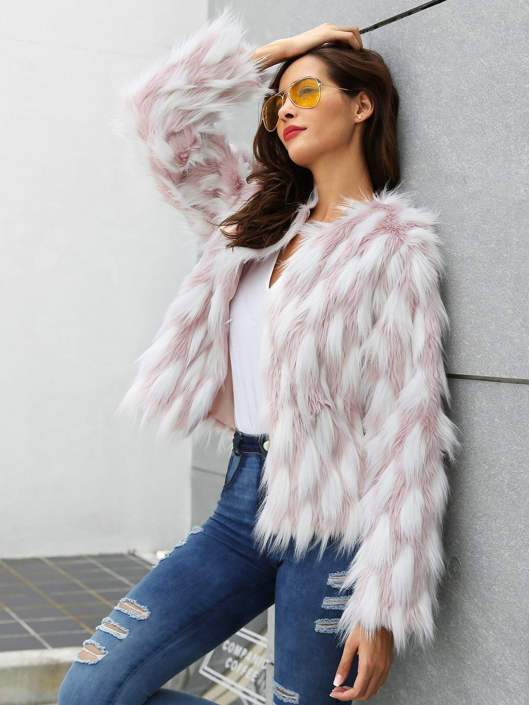 Faux fur Coat