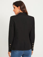 Load image into Gallery viewer, Double Button Detail Blazer