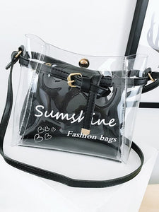 Clear Bag With Inner Pouch