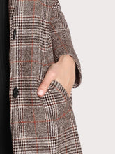 Load image into Gallery viewer, Plaid Boxy Coat