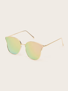 Ombre Lens Sunglasses With Case