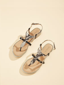 Plain Toe Post Sandals