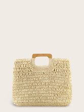 Load image into Gallery viewer, Braided Detail Tote Bag