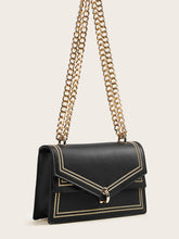 Load image into Gallery viewer, Flap Chain Crossbody Bag