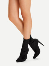 Load image into Gallery viewer, Back Zipper Stiletto Heeled Boots