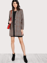 Load image into Gallery viewer, Plaid Boxy Coat