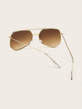 Load image into Gallery viewer, Top Bar Aviator Sunglasses With Case