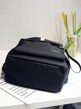 Load image into Gallery viewer, Letter Detail Strap Front Backpack