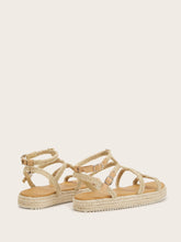 Load image into Gallery viewer, Ankle Strap Espadrille Sandals