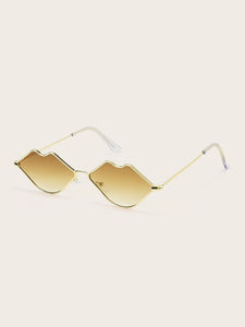 Mouth Design Tinted Lens Sunglasses