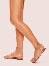 Load image into Gallery viewer, Studded Decor Strappy Sandals